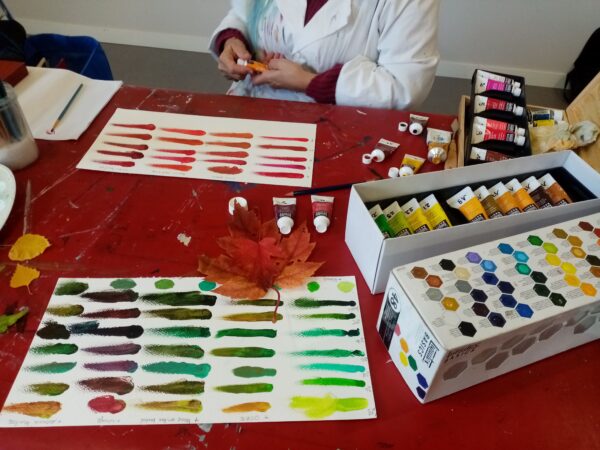 Aspet s’Expose, les ateliers hebdomadaires de peinture et de dessin,