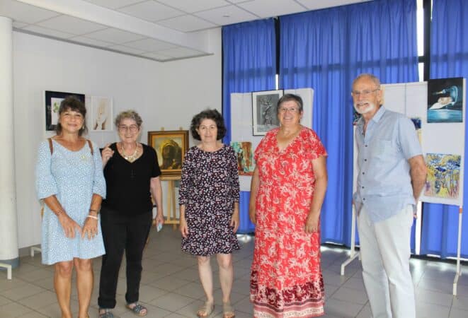 Un groupe d'artistes de Camell'Arts a exposé à Boulogne, en avant-première de l'exposition prévue à la chapelle de Péguilhan en juillet-août.