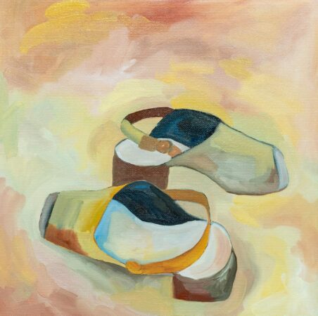 Les lauréats du Salon des Arts Petit Format à Latoue (Jour d'été M.G. Glock, prix du Jury peinture mention spéciale)