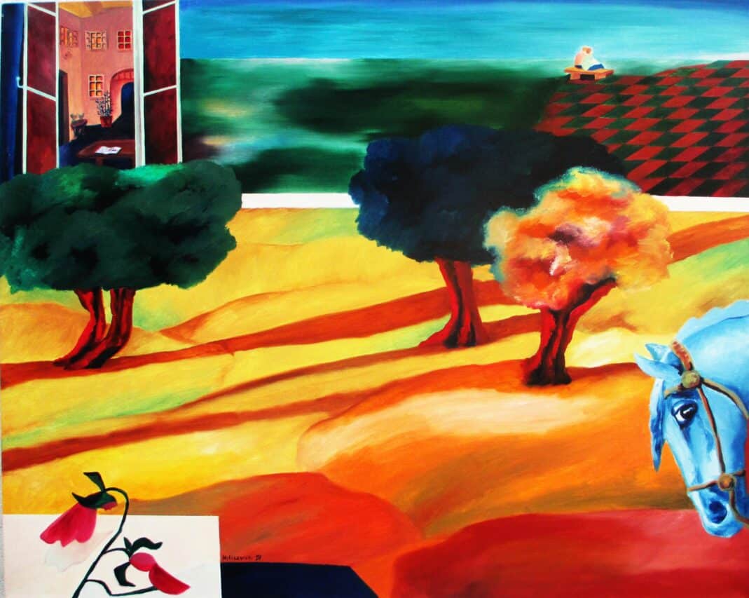 Des tableaux de la peintre Ksenia Milicevic à gagner pour les 15 ans du musée de Peinture.