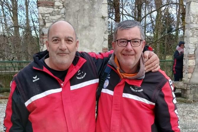 Ce sont 2 éléments majeurs de la formation de CRC2 et certainement les 2 sociétaires les plus titrés de « La Boule du Cagire ».