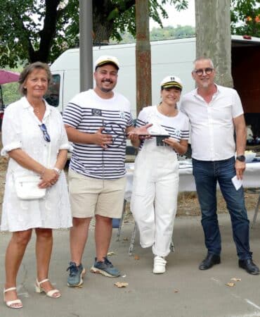 Remise symbolique de la clé de la ville