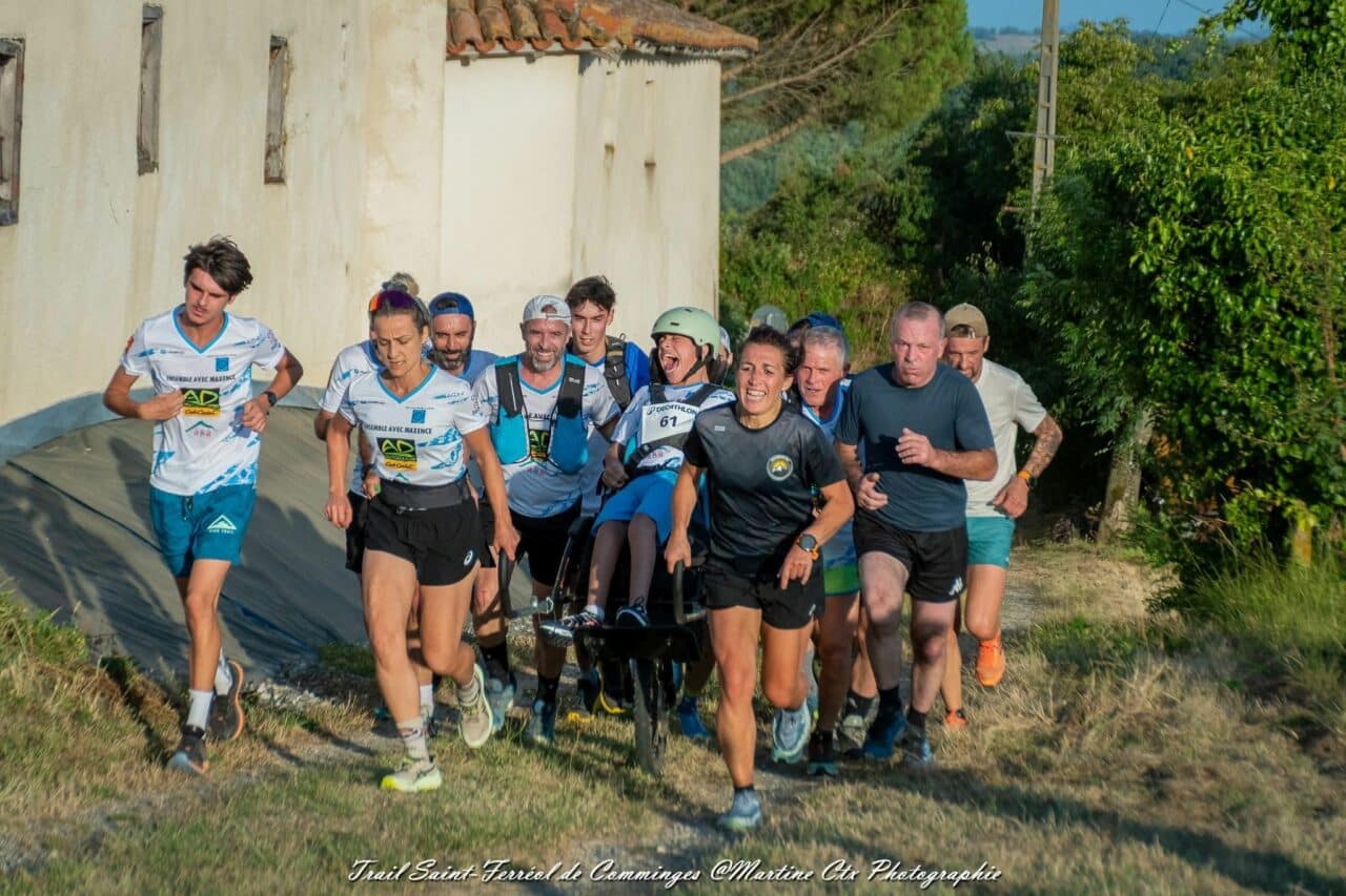 La fête à Saint-Ferréol fut inoubliable, avec notamment le trail solidaire pour l'association Ensemble avec Maxence.