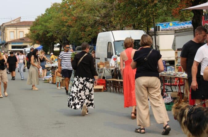 Le vide-greniers à Boulogne le 17 août.