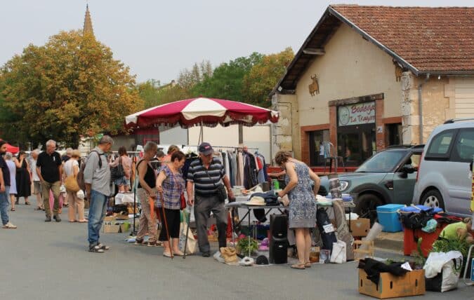 Le vide-greniers à Boulogne le 17 août.