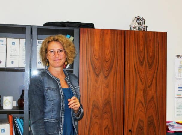 Karine Bigou, aux manettes du collège Charles Suran pour la deuxième année consécutive.