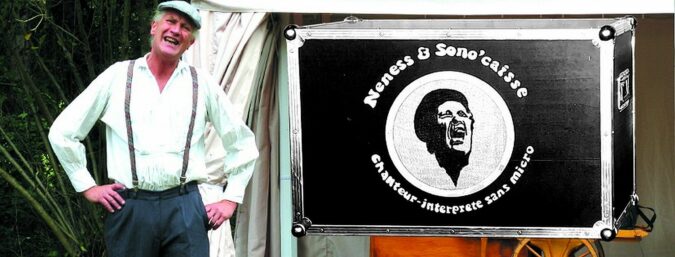 La chanson française revisitée à la sauce Néness, en concert au café la Bulle.