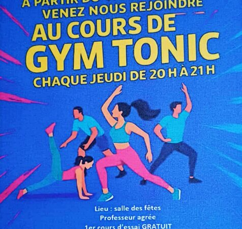 Une année sportive pour être en bonne forme à Peyrissas, avec le nouveaux club de gym tonic.