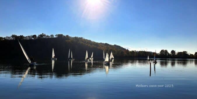 Le plan d'eau de Manciès