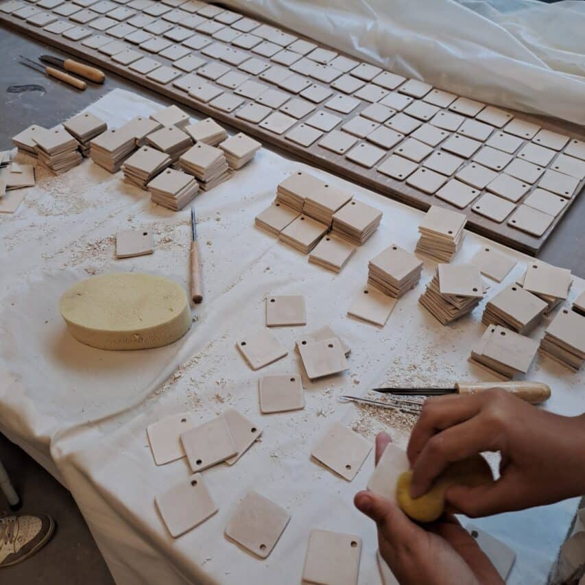 Un beau partenariat entre le lycée et le Salon des Arts et du Feu