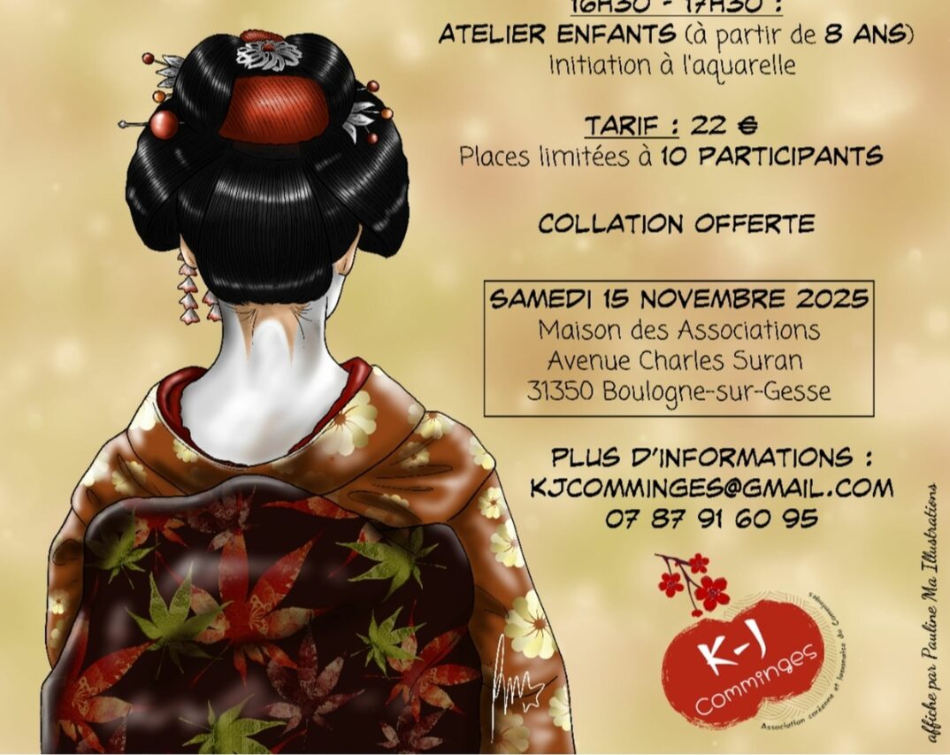 Une demi-journée autour du Japon et de la Corée avec KJ Comminges.