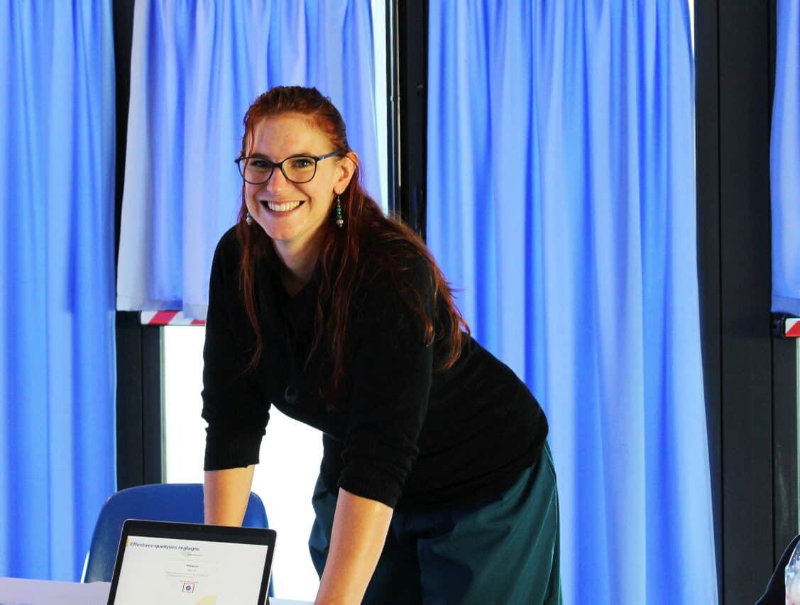 Marie Eve, de la CPTS du Comminges, a animé avec sa collègue Linda Viviès de la Poste de St Martory, l'atelier ICOPE à Boulogne.