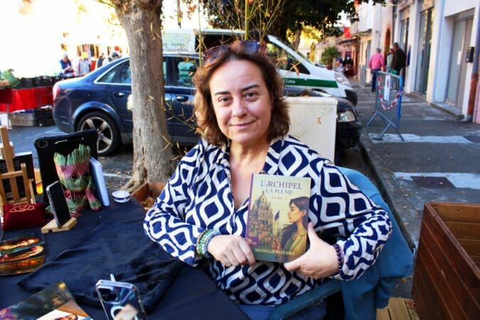 Nathalie Peguero, autrice d'une foisonnante saga hard-fiction, ARCHIPEL.