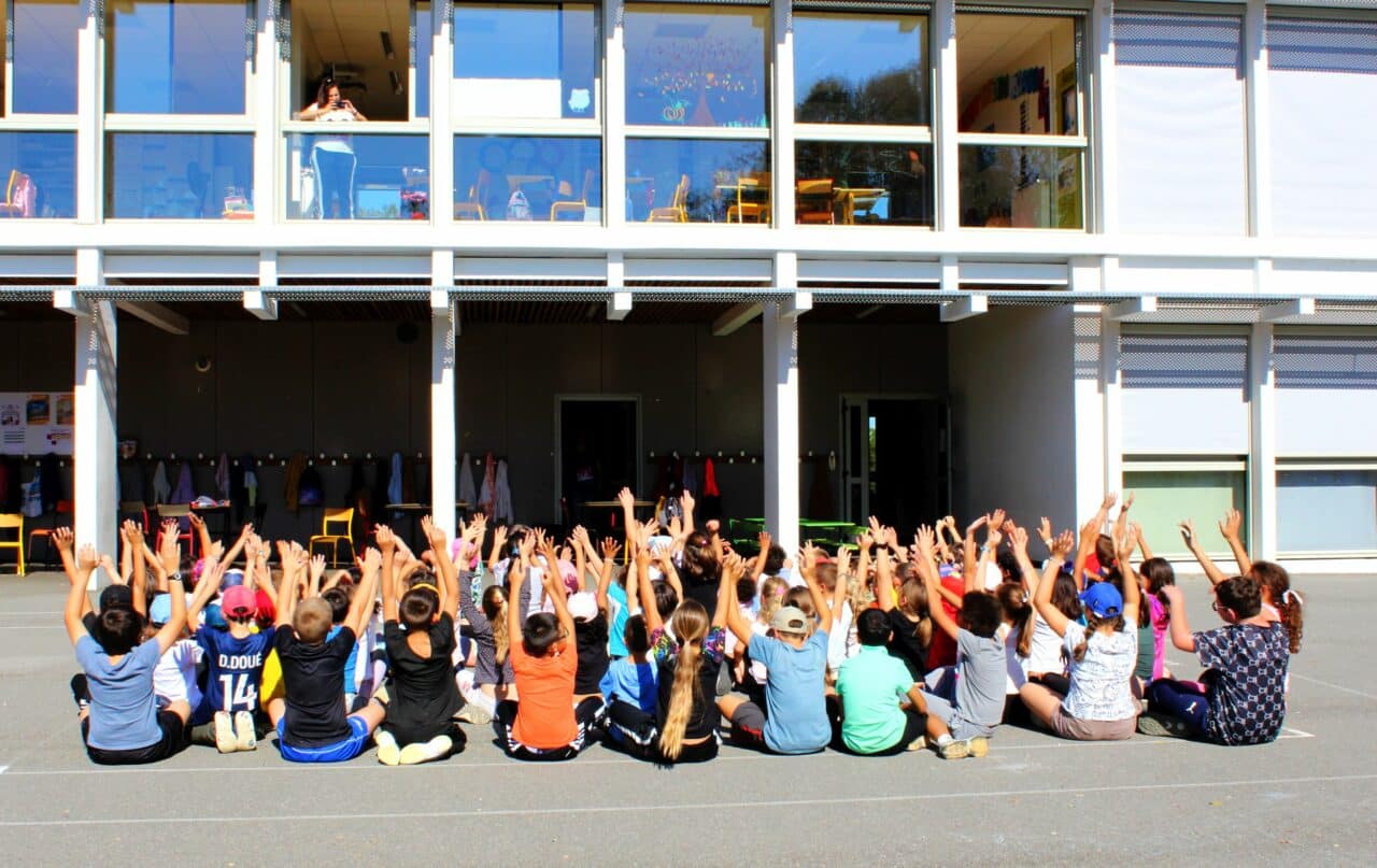 Les écoliers de Boulogne prêts pour la marche solidaire en faveur d'ELA.