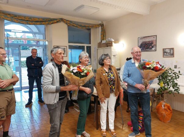 Un pot de départ en retraite chaleureux et émouvant pour Michèle et Jacqueline.