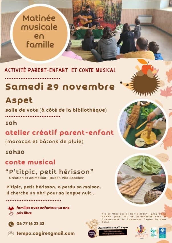 Matinée musicale en famille