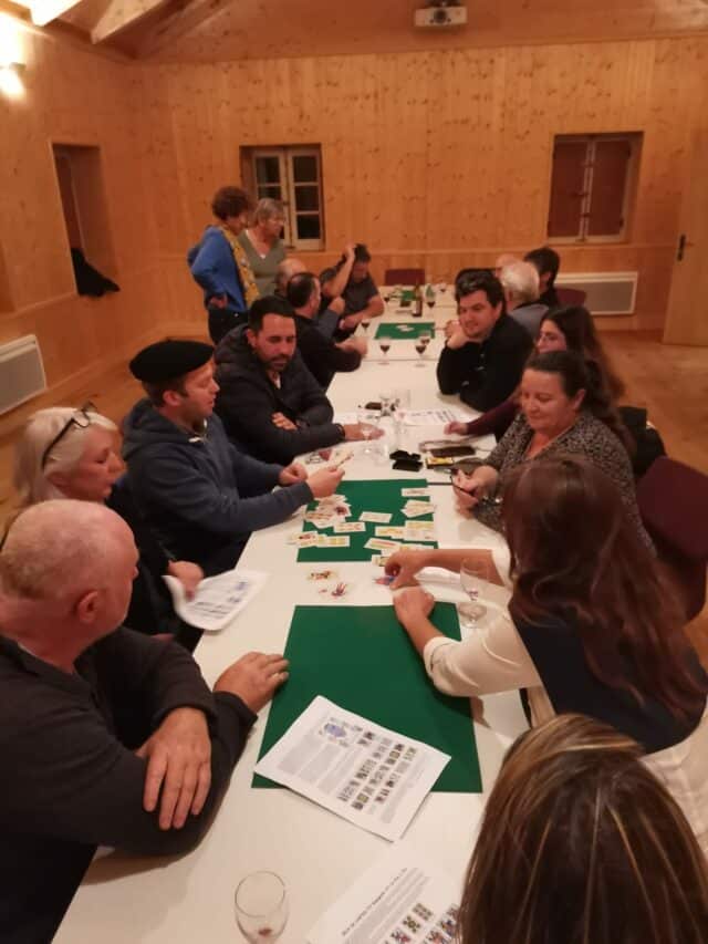 Partie de Truc i Flors salle des fêtes de Mont 65