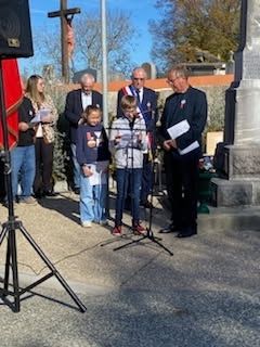 La cérémonie du 11 novembre à Charlas.