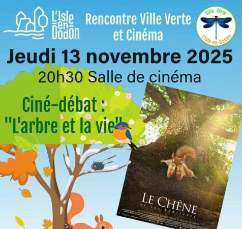 Rencontre avec un forestier au cinéma de l'Isle, à l'occasion de la projection du documentaire le Chêne.