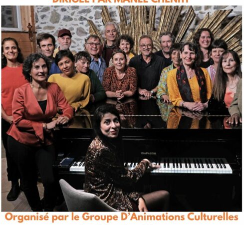 La chorale Midnite Blue en concert à Saint Lary Boujean le 20 décembre.