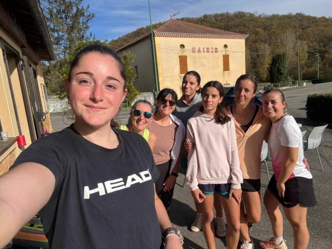 Les bons résultats tennistiques des équipes féminines à l'Entente des 3 châteaux.