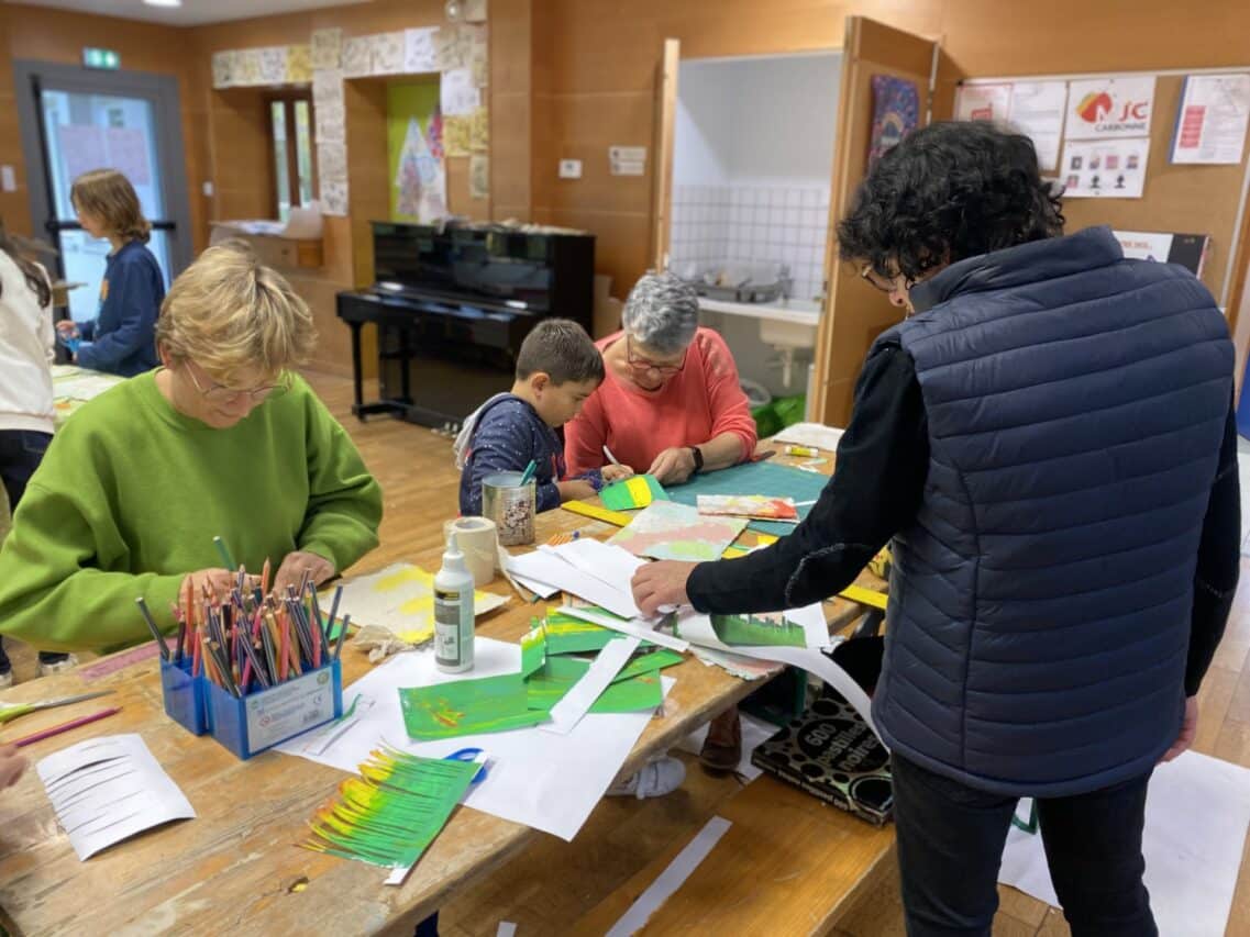 Des ateliers intergénérationnels