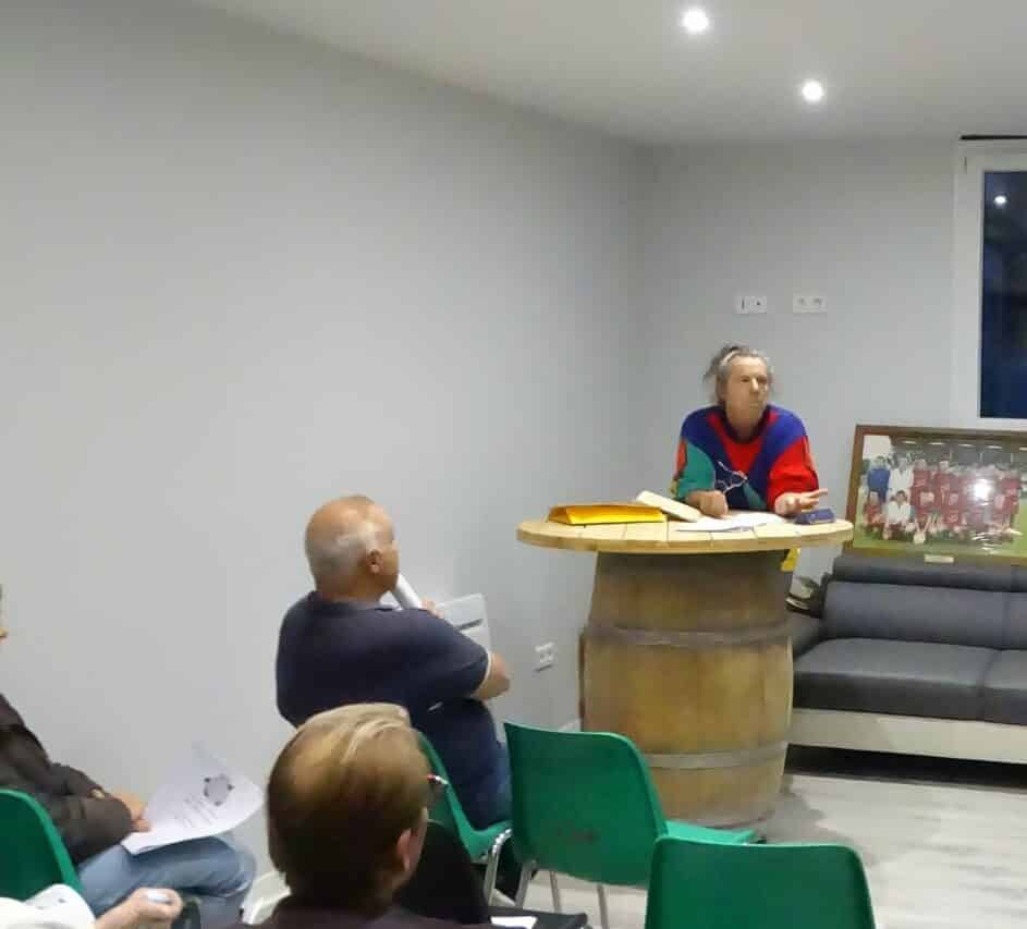 Le président du Foyer rural de Larroque, Robin Pellucchi, réaffirme l'utilité de l'éducation populaire dans les campagnes. (photo archives)