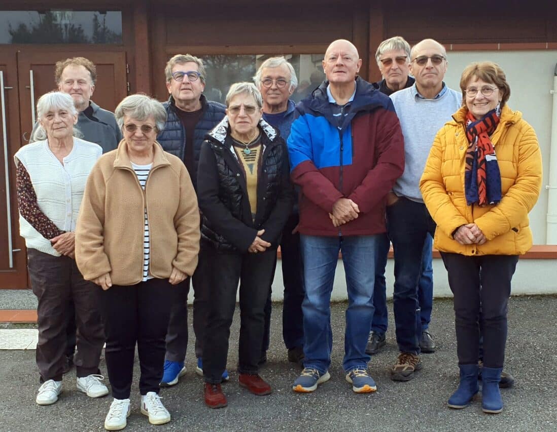 Les membres du nouveau bureau