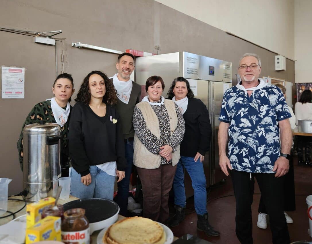 Une partie de l'équipe de l'association des commerçants de Boulogne, qui a organisé un superbe marché de Noël dimanche 30 novembre.