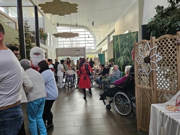 Le marché de Noël à l'Ehpad de Boulogne.