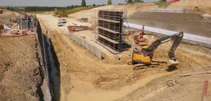 Le chantier va être mené jusqu'à son terme