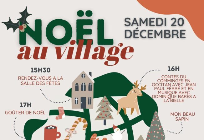 Saint Lary Boujean et Saman s'associent pour fêter Noël.
