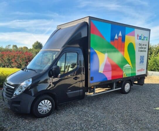 Le tiers lieu mobile TALIRA est au cœur du pôle insertion.