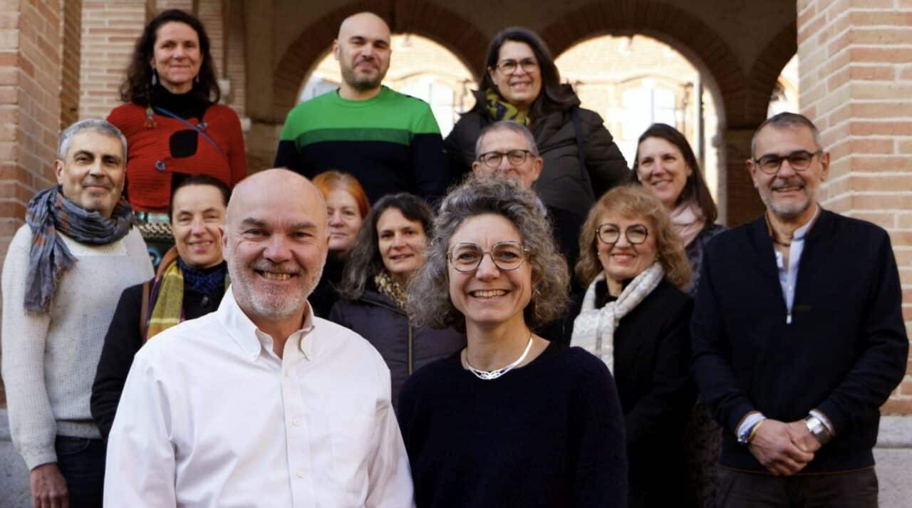 Avec quelques colistiers