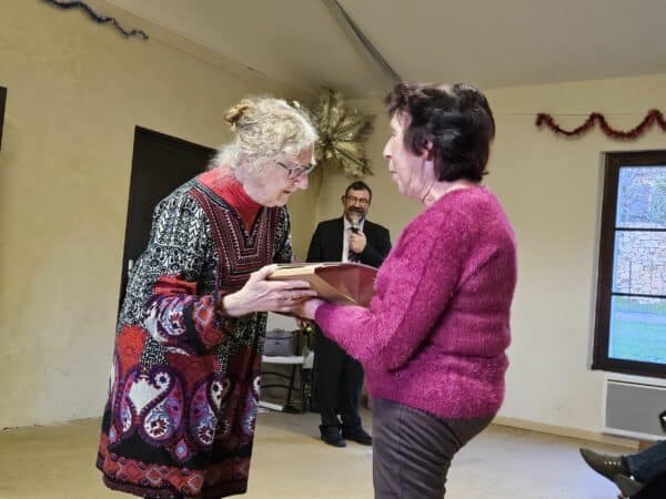 Remise des prix du concours des Maisons Fleuries à Aurignac.
