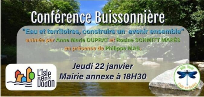 L'eau, une réflexion majeure pour l'avenir.