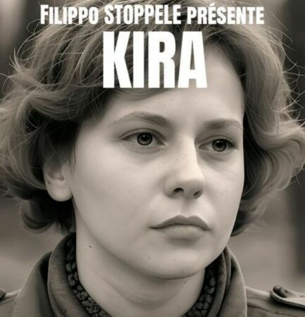 Une dédicace de Filippe Stoppelé à Monléon, pour son nouvel ouvrage Kira, j'ai capturé Mussolini.
