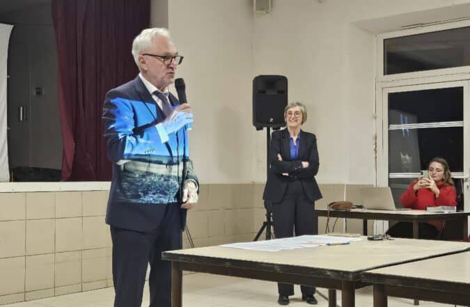 Le sénateur Alain Duffourg s'est exprimé pour saluer la réalisation de la Résidence de Répit partagé à Saint-Blancard.