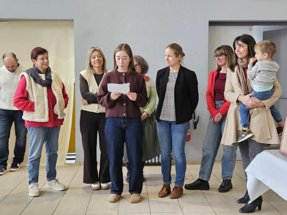 Une association nouvelle, Saman Canaille, pour toujours plus de convivialité (Martine, Émilie, Audrey, Leena, Nathalie et les autres).