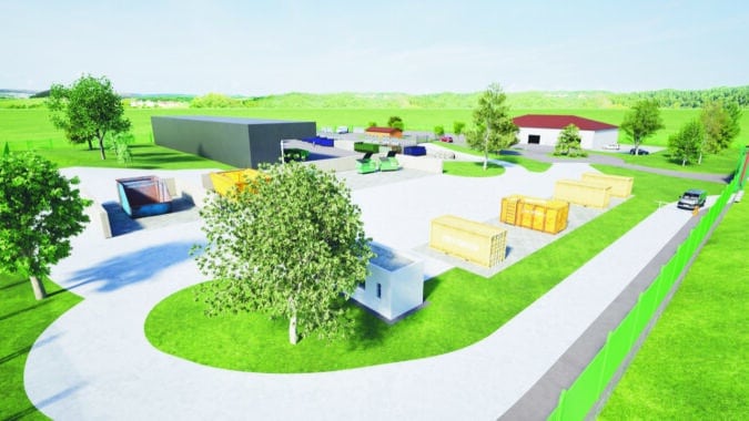 Mise aux normes de la déchetterie de Rieumes