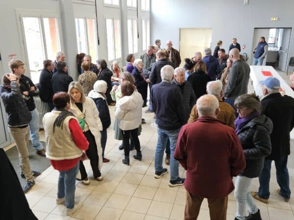 Une assemblée nombreuse pour la cérémonie des voeux à Saman.