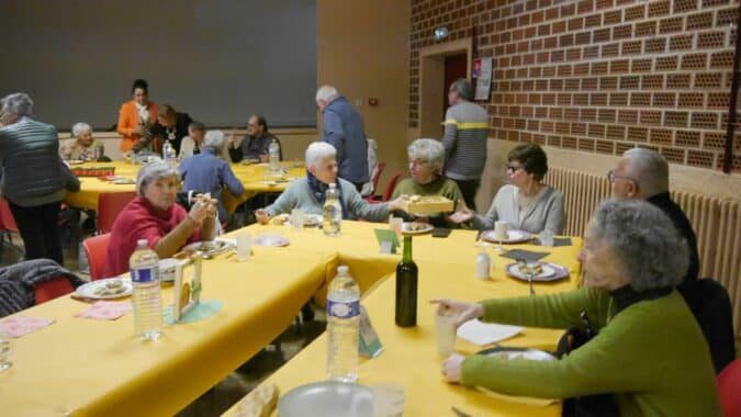 La onvivialité était au rendez-vous.