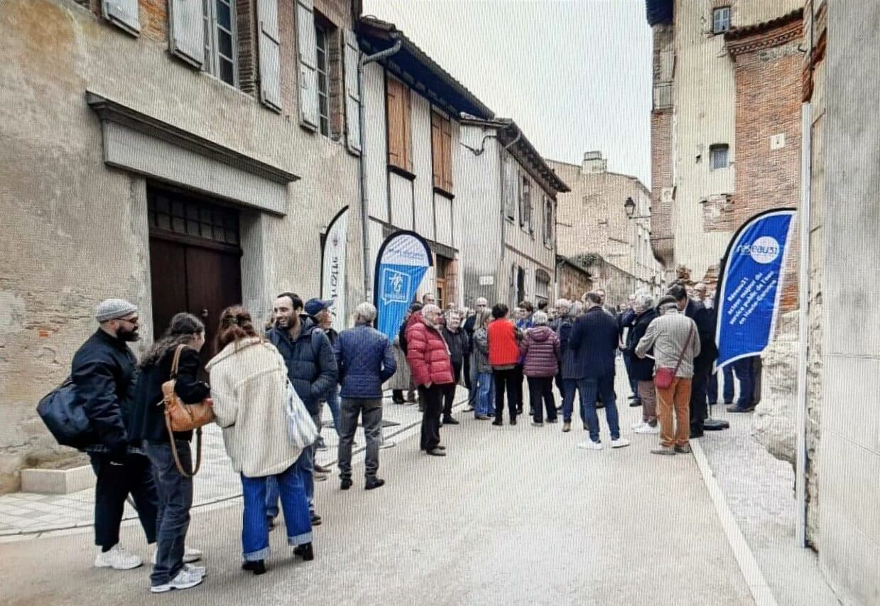 47 maisons connectées au réseau d’assainissement.