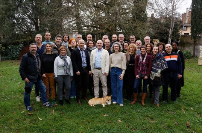 Stéphane Le Brun et se colistiers