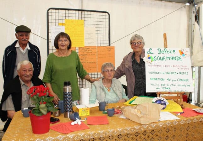 La Belote Gourmande, une association où l'amitié et la bonne humeur priment (photo archives)