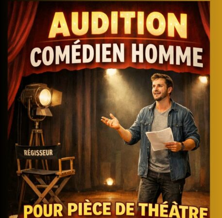 Messieurs les comédiens, préparez l'audition au Tatou l'Théâtre.