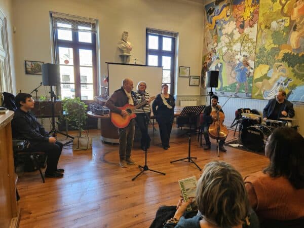 Parmi les animations du weekend consacré à l'Esprit de la Résistance, un moment de musique et de chants pour la Liberté.