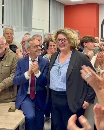 La joie et le soutien amical de Sébastien Vincini