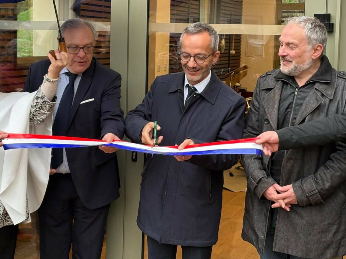 Inauguration à l'école de musique