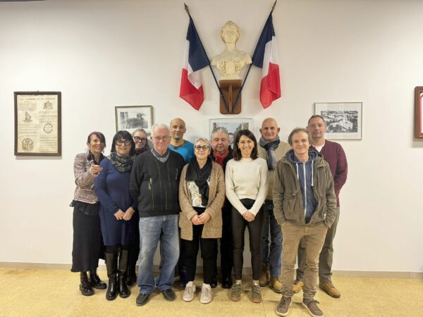 La liste Agir ensemble pour notre commune, candidate aux élections municipales à Escanecrabe.